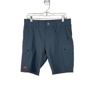 Stellar Equipment Stretch Softshell Grey Cargo Shorts 10”